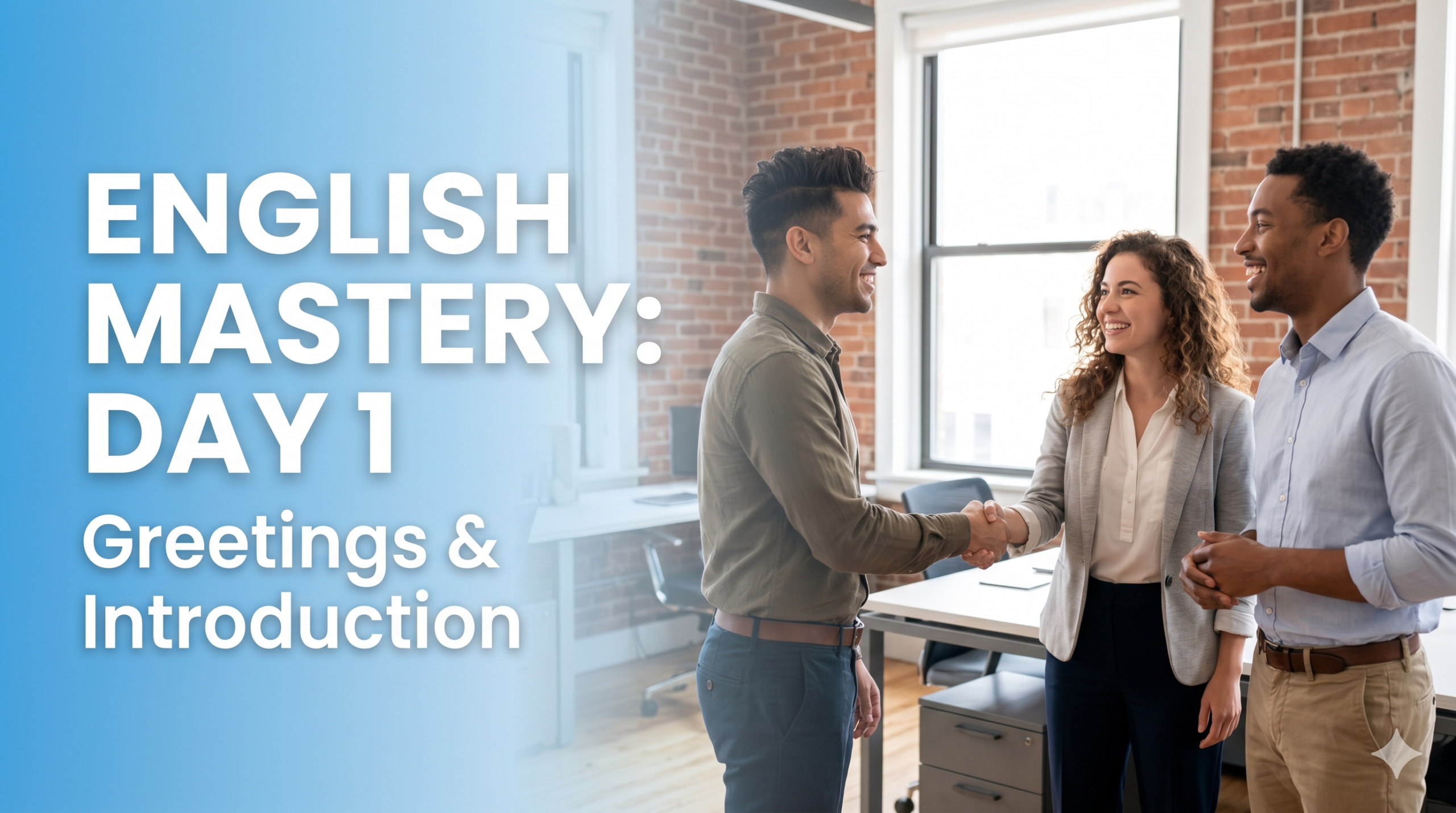 Chapter 1: The Foundation of English – Greetings & Basic Introductions